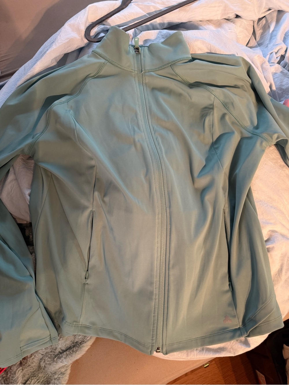 tek gear Sage Green Full-Zip Utility Jacket